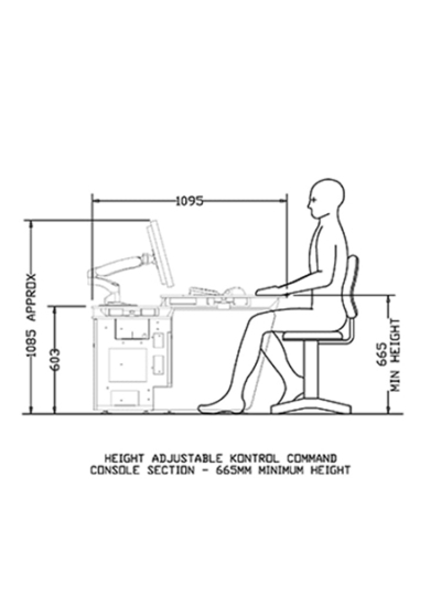 Kontrol Air | Control Room Console | LundHalsey