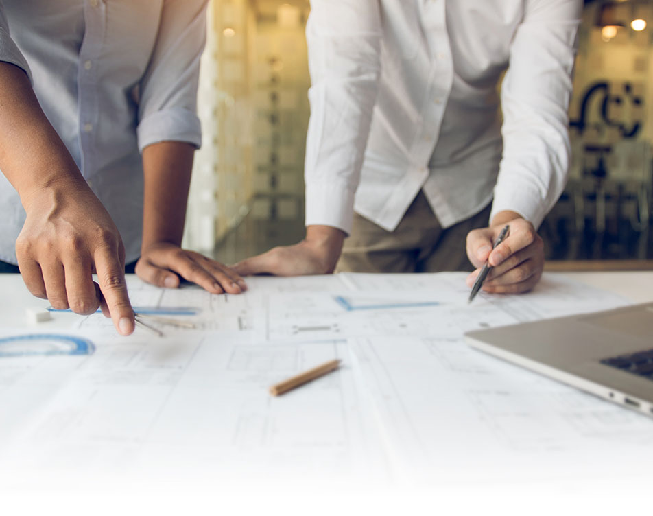 Design engineers are helping to design work on blueprints and collaborate on structural analysis of project types. Design engineers are helping to design work on blueprints and collaborate on structural analysis of project types.