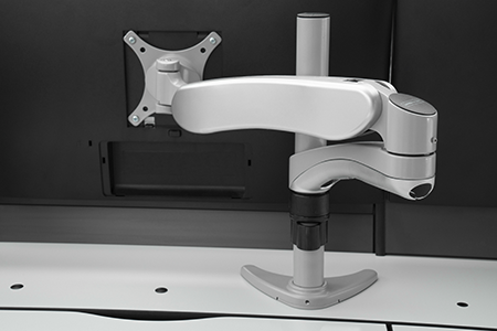 E-Type Air Plus Adjustable Monitor Arm Detail