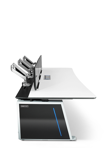 Visionline VL3 Side Low Adjustment. Designed for command and control rooms: AV control rooms; Network Operation Centres (NOC); Security Operation Centres (SOC).