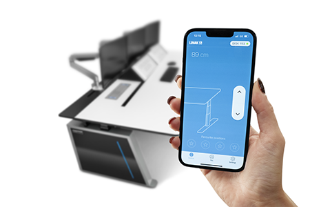 Visionline XT3 App Detail Showing Height adjustment feature