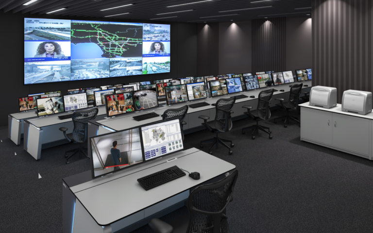 Standard Operating Control Console NOC & SOC Control Room Consoles for 24/7 Operations | LundHalsey
