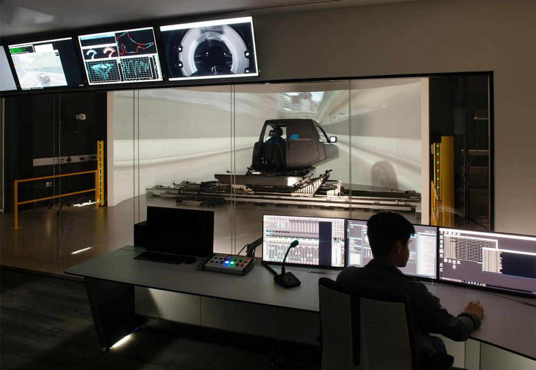 LundHalsey AB Dynamics Control room