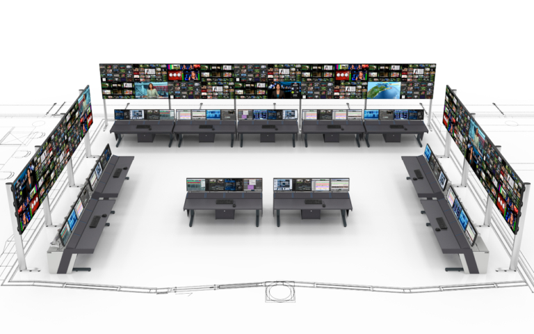 Broadcast Control Room Furniture | LundHalsey
