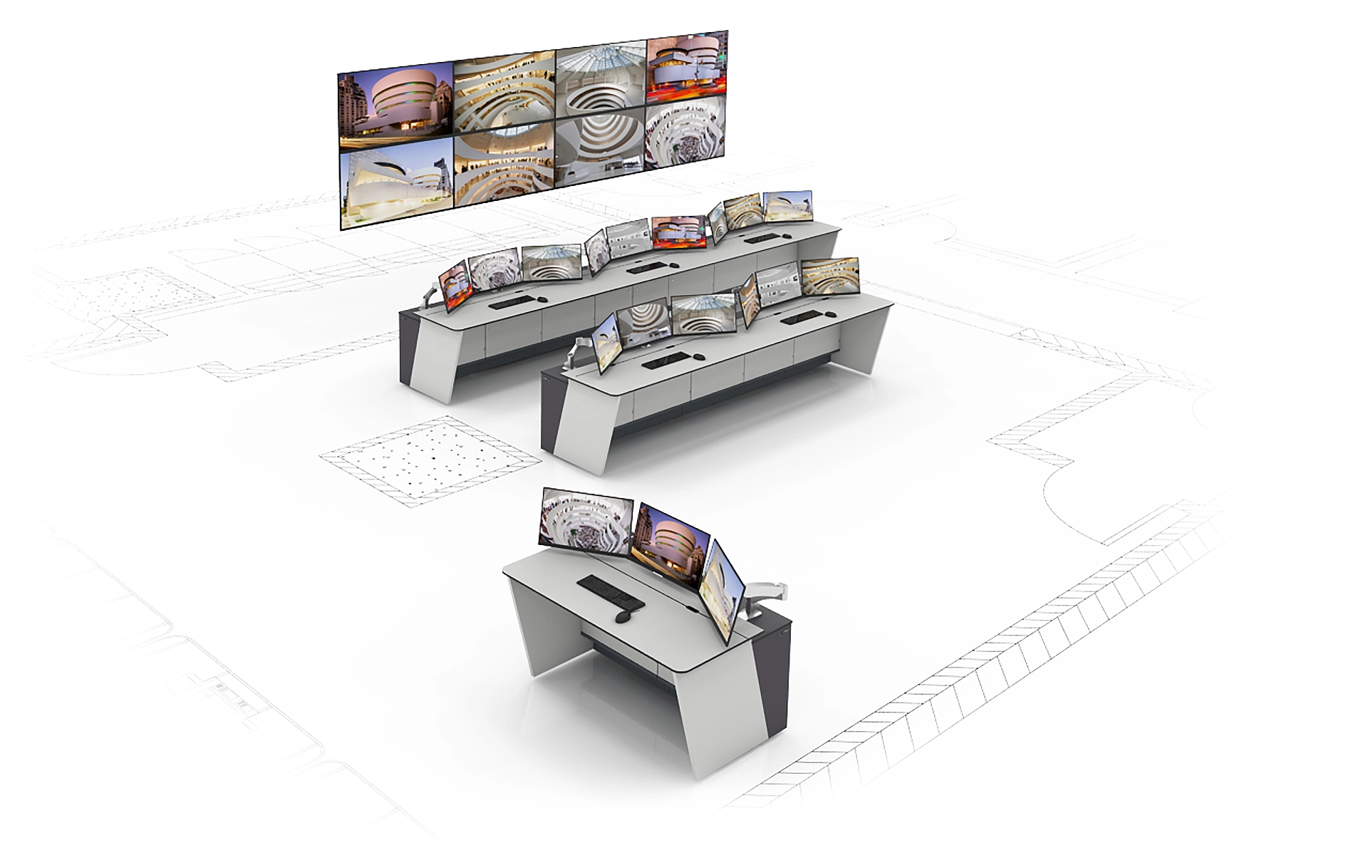 Guggenheim Abu Dhabi Control Room