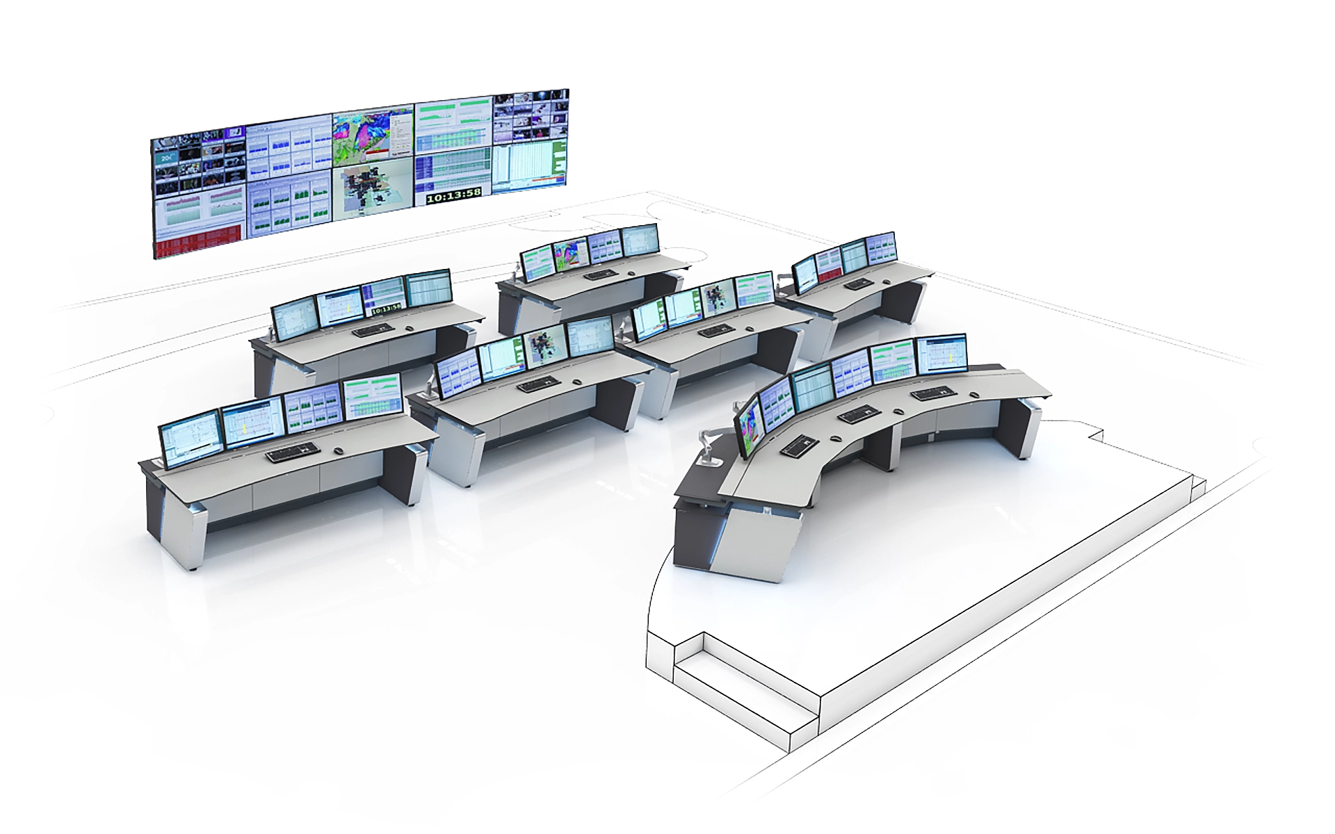 Qatar Energy Emergency Response Control Room