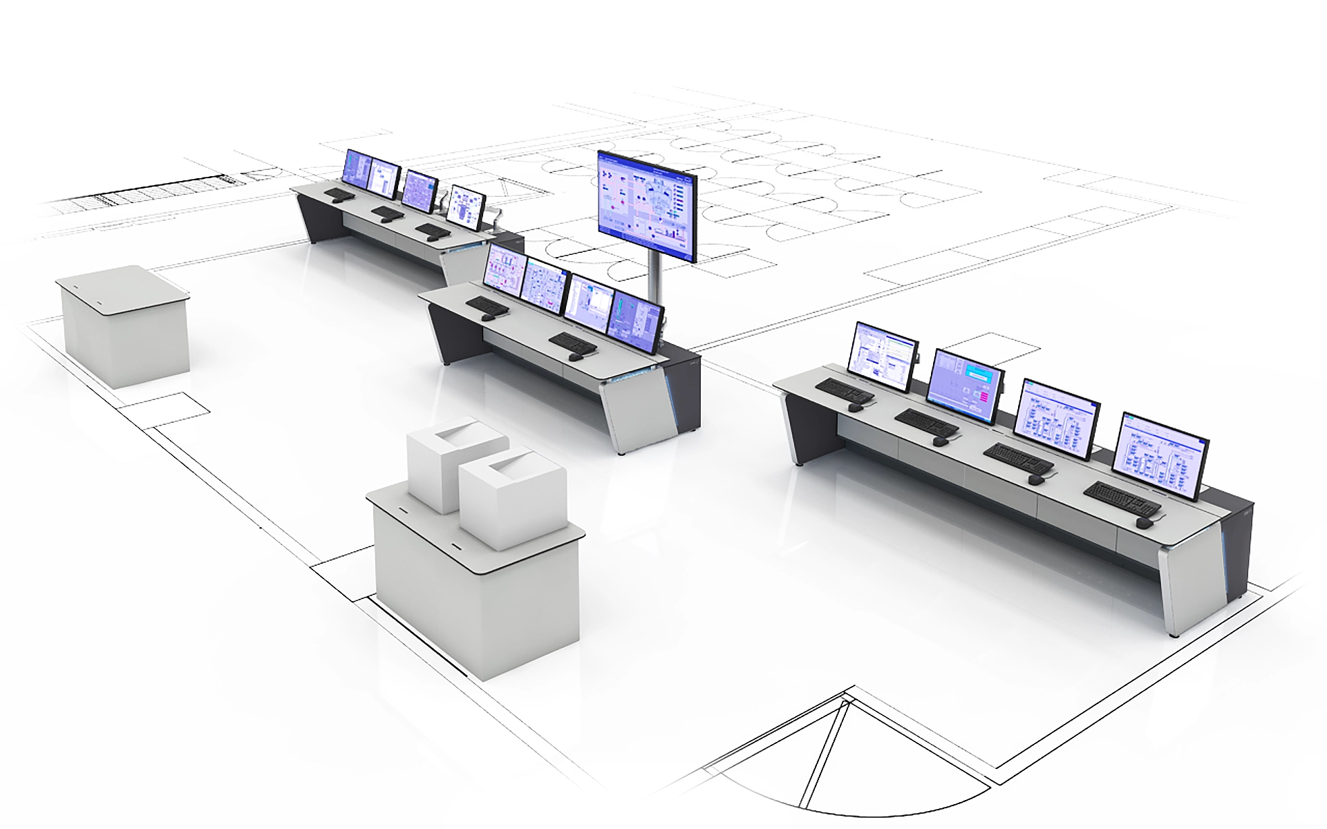 Masdar Sharjah Waste To Energy control room
