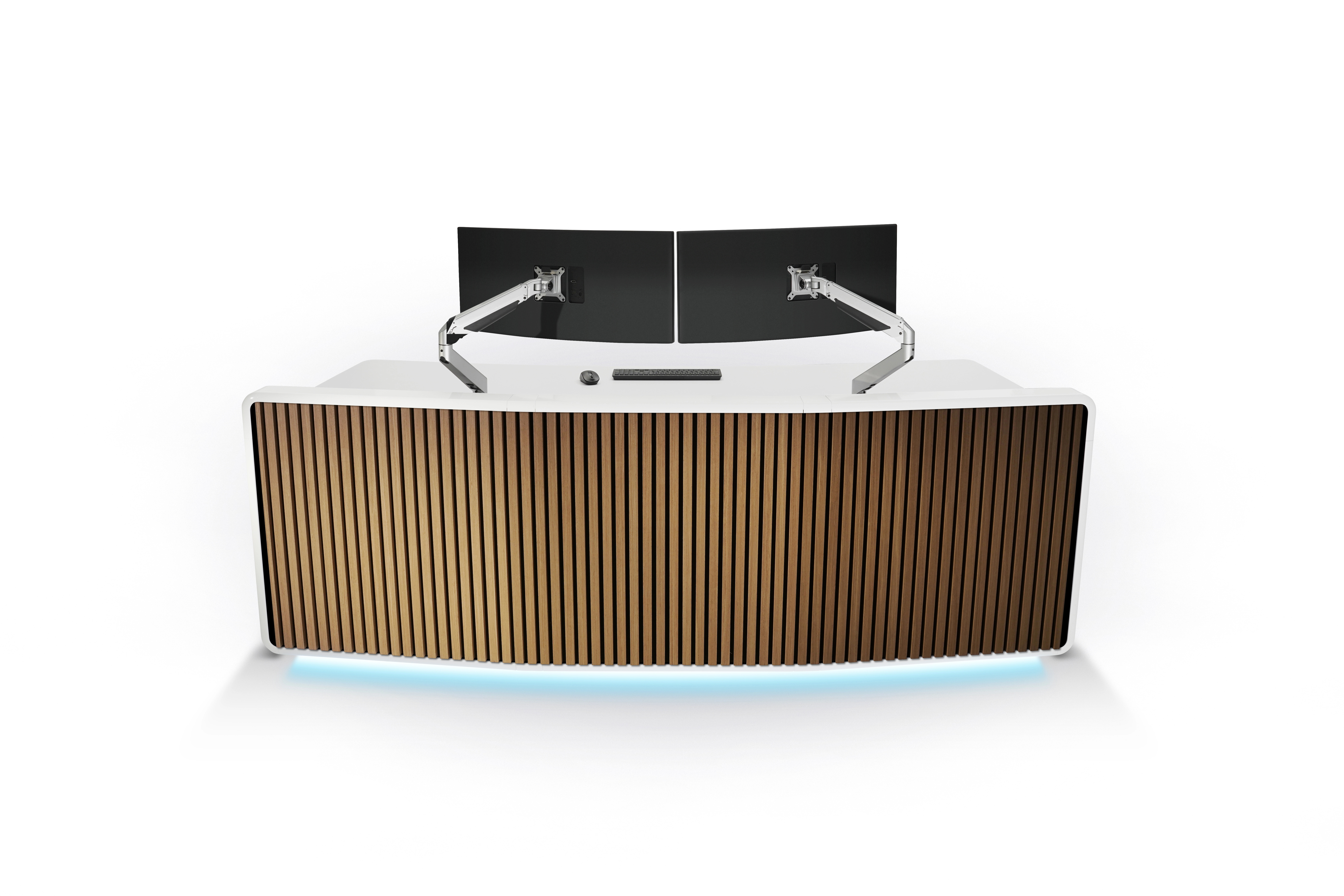 LundHalsey Optima Float control room console LundHalsey Optima Float control room console