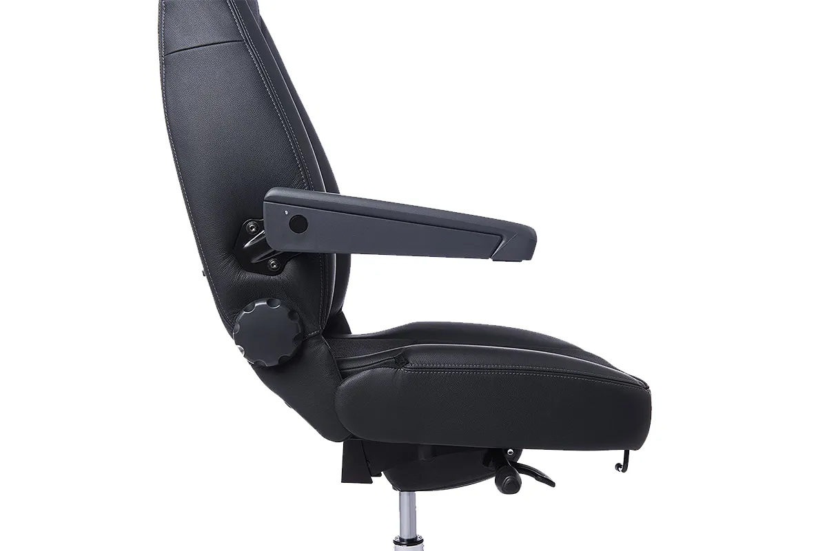 Throna K24 Armrest Working Position LundHalsey Throna K24 ATC chair armrest in horizontal working position